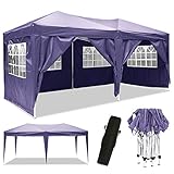 Laiozyen 3 x 6 m Waterproof Pop Up Gazebo Marquee Water Resistant...