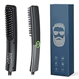 Lidasen Beard Straightener Combs for Men, Multifunctional Ionic...