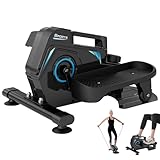 THERUN Under Desk Elliptical Machine, 8 Levels Resistance Sitting...