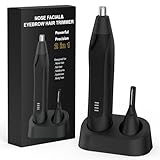 Nose Hair Trimmer and Eyebrow Trimmer, Rechargeable Professional...