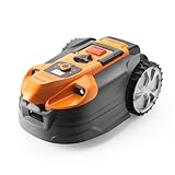 LawnMaster OcuMow® 18 Autocharging Vision Robot Lawn Mower with...
