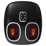 WERTYI Shiatsu Foot Massager with Heat, Deep Kneading Electric...