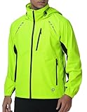 Nepest Waterproof Jacket for Cycling - Lightweight Packable...