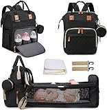 Fexkean Nappy Changing Backpack, Waterproof Multi-Function Large...
