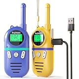 Inspireyes Walkie Talkies for Kids Rechargeable, 48 Hours Working...