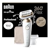 Braun Silk-épil 9, Epilator with Pivoting Head for Easy Hair...