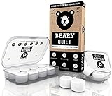 Beary Quiet Silicone Ear Plugs for Sleeping and Noise Cancelling...