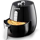 NETTA Air Fryer 4.5L - Adjustable Temperature Control and Timer -...