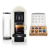 Nespresso Vertuo Plus Coffee Pod Machine by Krups with automatic...