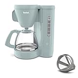 Tefal Morning Filter Coffee Maker - Eucalyptus, 1.25L Capacity,...