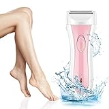 Electric Lady Shaver, Wet and Dry Rechargeable Shaver Bikini...