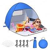 Jsdoin Pop Up Beach Tent small - Automatic Portable Waterproof...
