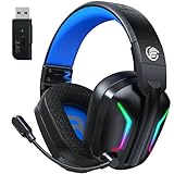 Fachixy FC300 Wireless Gaming Headset with Mic - Bluetooth and...