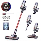 INTETURE Cordless Vacuum Cleaner 550W/45Kpa,60Mins Stick Vacuum...