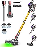VACTechPro V15 Cordless Vacuum Cleaner, 35KPA 6-in-1 Stick...