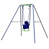 DRM 2 in 1 Active Kids' Baby Swing Set Outdoor Toddler Swing...
