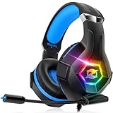 Gaming Headset Stereo Surround Sound Gaming Headphones with...
