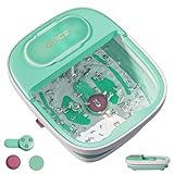 Qtiice Collapsible Foot Spa and Massager with...