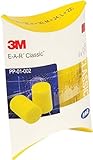 3M EAR Classic ear plugs, 50 pairs packed in pairs, yellow, SNR =...