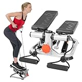 Sunny Health & Fitness Advanced Mini Home Steppers, Total Body...