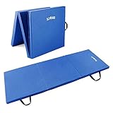 Lions Gymnastic Mat - 50MM Thick Tri Folding Yoga Exercise Gym...