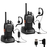 JUMJIAT PMR446 Walkie Talkie Long Range for Adults with...