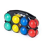 Hillington Colourful Plastic Boules Water Filled French Pétanque...