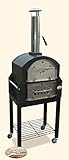 Forno Buono® Amalfi Pro- Pizza Oven Wood-Fired Patio Garden...