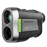 MiLESEEY Rechargeable Golf Range Finder with Slope On/Off Switch,...