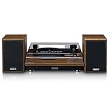 Lenco LS-100 Hi-FI Turntable with Bluetooth 5.0 - Turntable with...