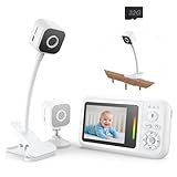 Baby Monitor with Camera and Night Vision - 1080P HD Baby Camera...