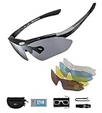 ROCKBROS Polarized Cycling Sunglasses for Men Women Sports...