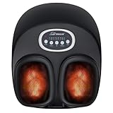 Snailax Foot Massager with Heat for Plantar Fasciitis, Shiatsu...