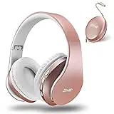 Bluetooth Headphones Over-Ear, Zihnic Foldable Wireless and Wired...
