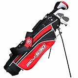 Masters Golf - Junior MC-J 530 Half Set Age 5-8 Rh Black/Red