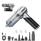 K&J Handheld Vacuum Cleaner, 20000Pa Portable Cordless...