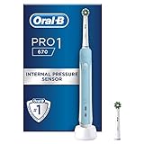 Oral-B Pro 1 Electric Toothbrushes For Adults With Pressure...