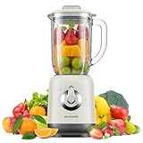 SHARDOR Blender with 700W,Powerful Blender Smoothie Maker with 6...