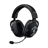 Logitech G PRO X Gaming-Headset, Corded, Over-Ear Headphones with...