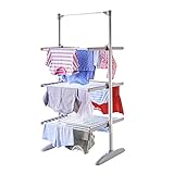 Neo Large XL Indoor Electric 3 Tier Airer Folding Foldable...