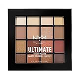 NYX Professional Makeup Ultimate Shadow Palette, 16 Vibrant...