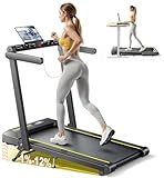 Folding Treadmill with 12% Incline, 4 in 1 Treadmills for...