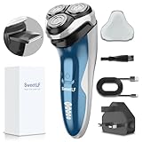 SweetLF Electric Razor for Men, 120 Min Shaving, Fast UK Adapter...