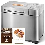 Bread Maker Machines 19 in 1, Stainless Steel Breadmaker with Nut...