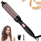 UKLISS Thermal Brush 32 mm,Heated Round Brush,3 in 1 Hot Hair...