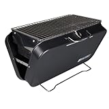 Valiant Portable Folding Picnic and Camping BBQ - Black