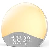 ecozy Sunrise Alarm Clock, White Noise Machine, Bluetooth Sync,...