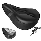 Samton Bike Seat Cushion - Gel Padded Bike Seat Cover for Men...