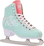 Rio Roller Script Figure Womes/Kids Ice Skates - Teal UK3