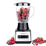 NETTA Table Blender - Smoothie Maker with Glass Jug - Electric...